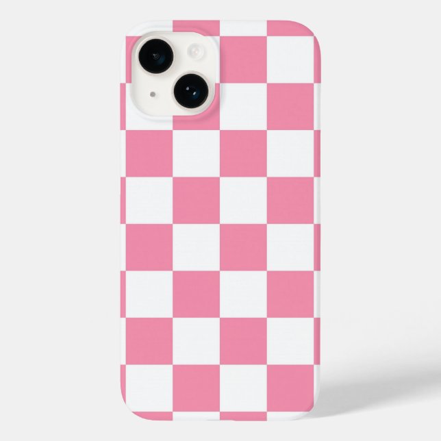 Pink Checkered Pattern (Verso)