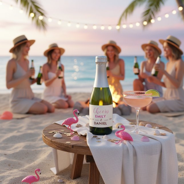 Pink Cheers Mini Champanhe de Solteira (Criador carregado)
