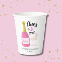 Pink Cheers to 30 anos de festa de aniversário de 