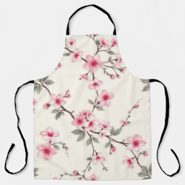 Pink Cherry Blossom Sakura Floral Pattern Spring