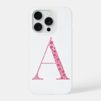 Pink Circle Letter A – Minimal Gradient Monogram D