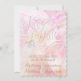 PINK COLUMBINE FLOWER WATERCOLOR ESLASH BRIDAL