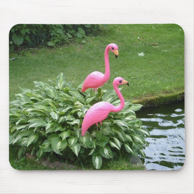 PINK FLAMINGOS Mousepad (Frente)