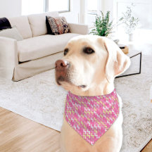 Pink Geometric Pattern