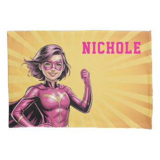 Pink Girl Superhero Birthday Party 