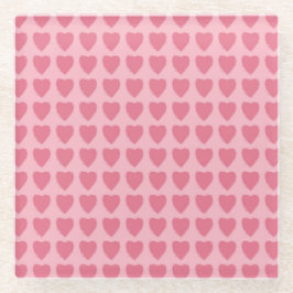 Pink Hearts Seamless Pattern