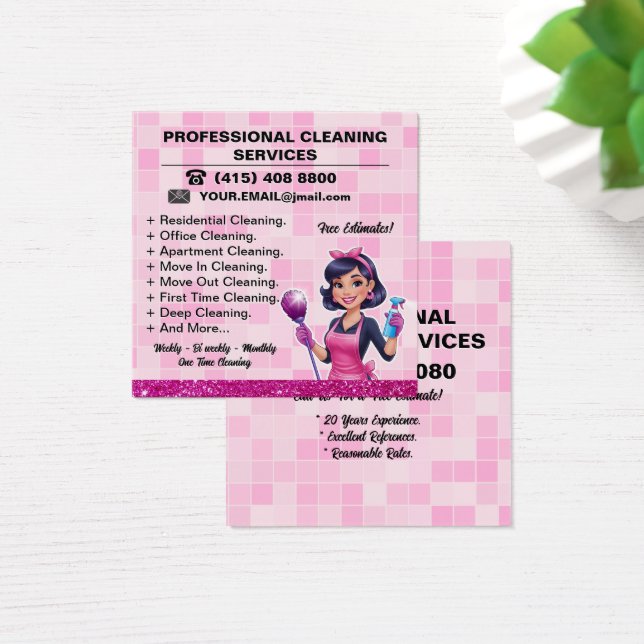 Pink Maid Janitorial Lady House Cleaning Service (Mesa)