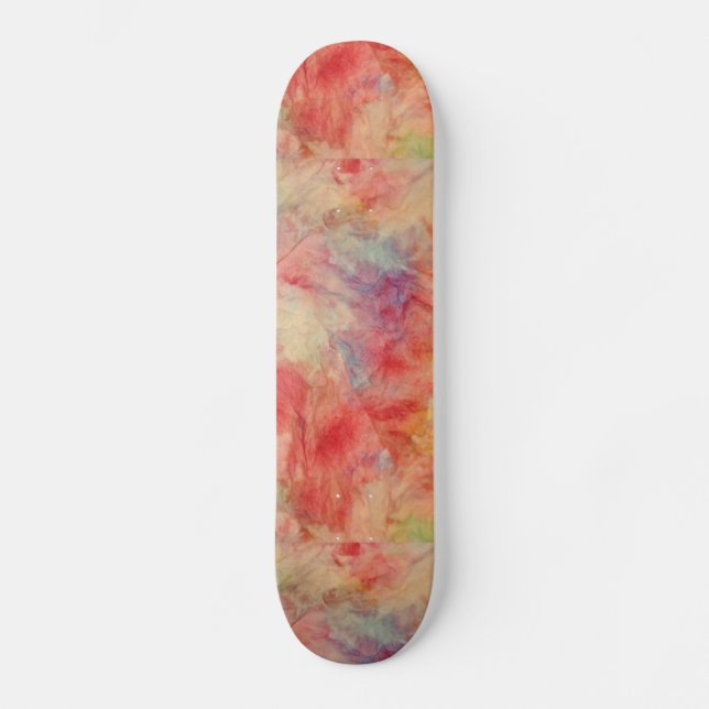 Pink Marble Skateboard (Frente)
