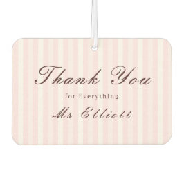 Pink Mist - Personalised Thank You Air Freshener
