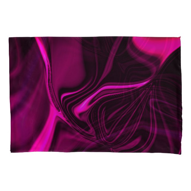 Pink or purple curves on dark purple background (Frente)