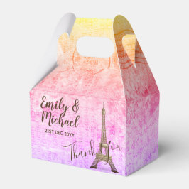PINK Personalizado da Caixa de Seleção de Paris