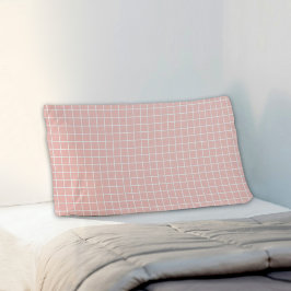 Pink Piaid Pattern Pillowcase