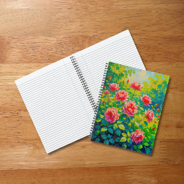 Pink Roses Notebook