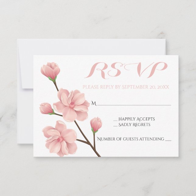 PINK RSVP FLORRY BLOSSOMS (Frente)
