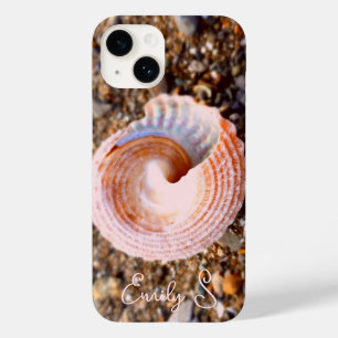 PINK SHINY SHELY STONY SEASHELSHELL BEACH FOTO NAT