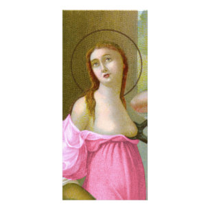 Pink St. Agatha (M 003) Cartão #2