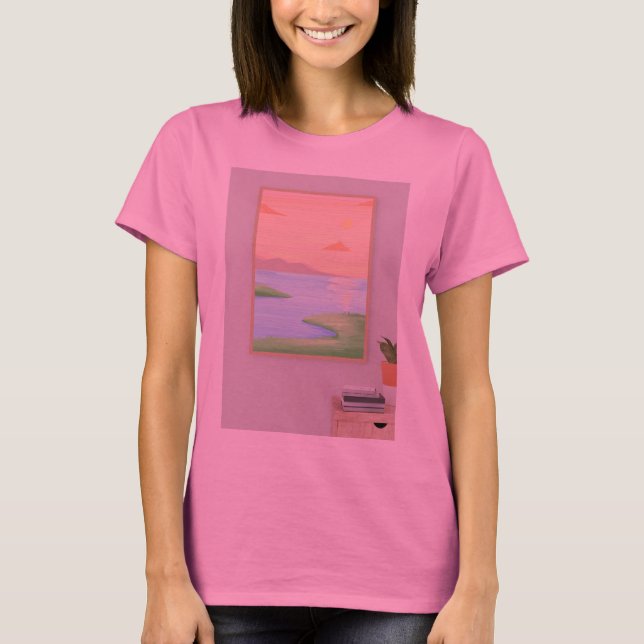 pink t-shirt (Frente)