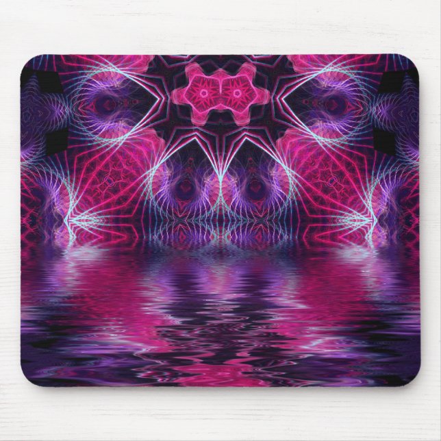 Pinkana Visionary Fractal Art Mousepad (Frente)
