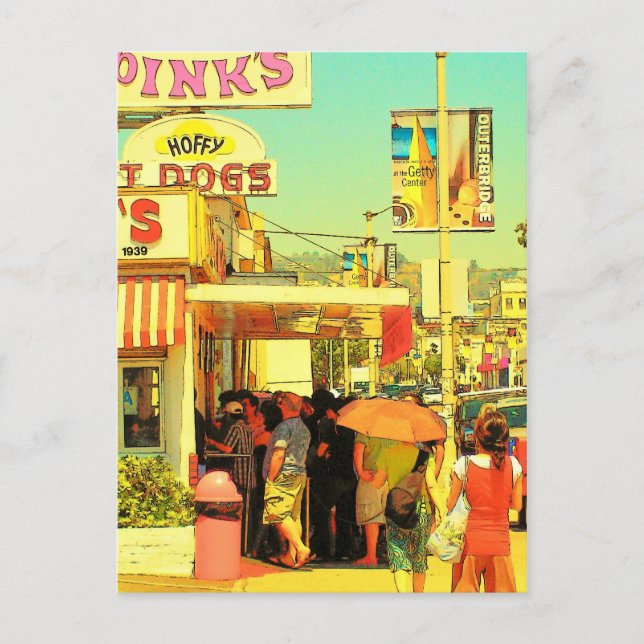 pinks- Cartão postal (Frente)