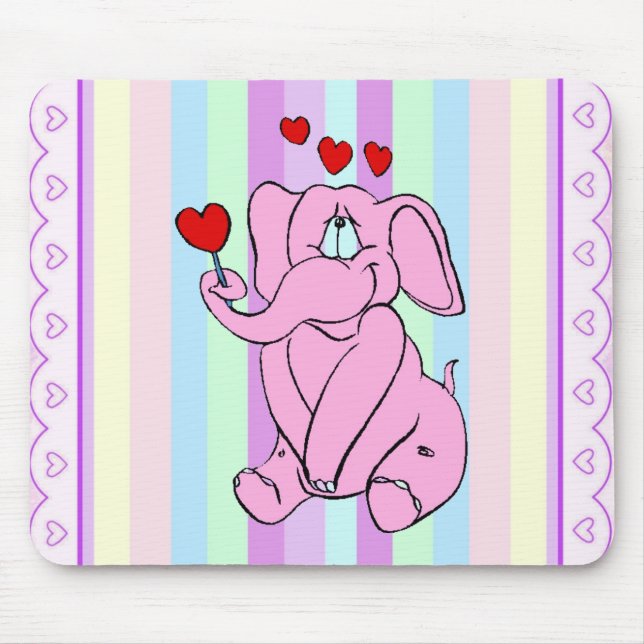 Pinky Love Mousepad (Frente)