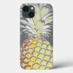 Pinneapple tropical em Cinza