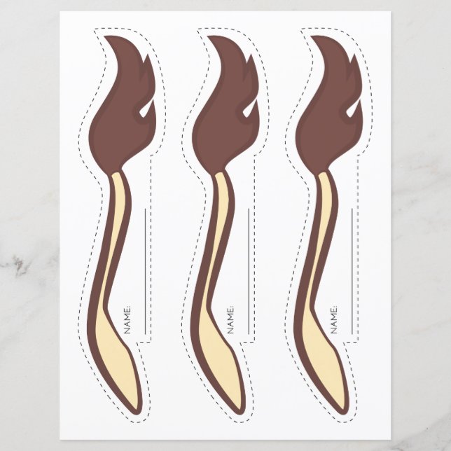 Pino a Cauda na Girafa - TAILS (8,5x11) (Frente)