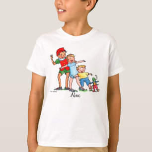 Pinocchio e amigos - t-shirt dos miúdos