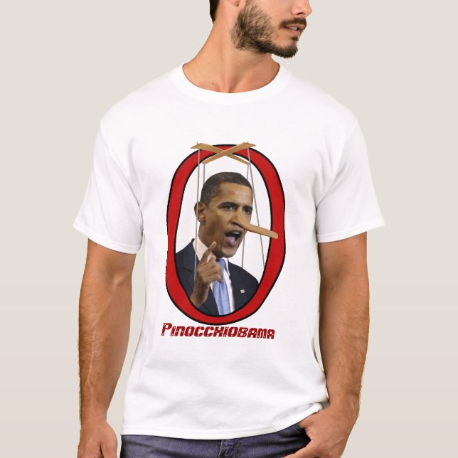 Pinocchiobama T-Shirt (Frente)