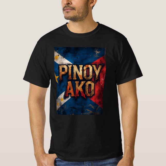 Pinoy Ako Philippines Pride T-Shirt (Frente)