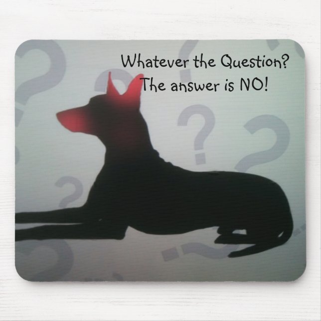 PINSCHER PROBLEMA MOUSEPAD (Frente)