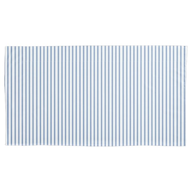 Pinstripe Vertical Azul Minimalista (Frente)
