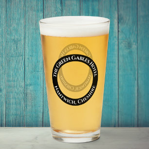 Pint Copo de bebidas de hotel ou bar