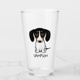 Pint Copo De Cão Piebalto De Dachshund Copo De Cão