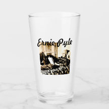 COPO DE CERVEJA DE ERNIE PYLE RECLINADO