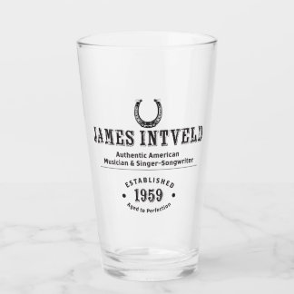 Pint Copo de cerveja ferradura James Intveld