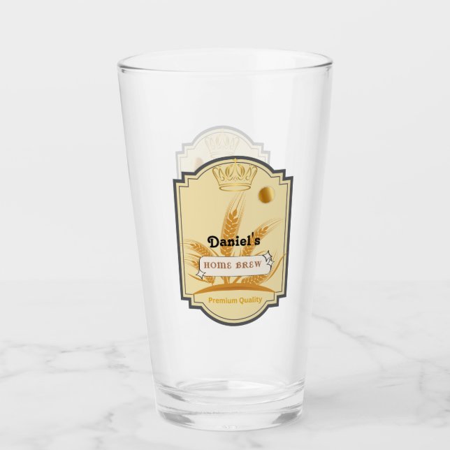 Pint Copo de Cerveja Personalizado (Frente)
