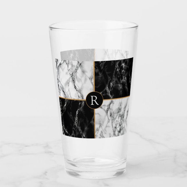 Pint Copo de Cerveja Personalizado com Letra Customizad (Frente)