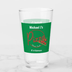 Pint Copo de Cerveja Pizzeria Pizza Fresca Feita