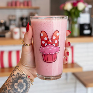 Pint Copo de Cupcake