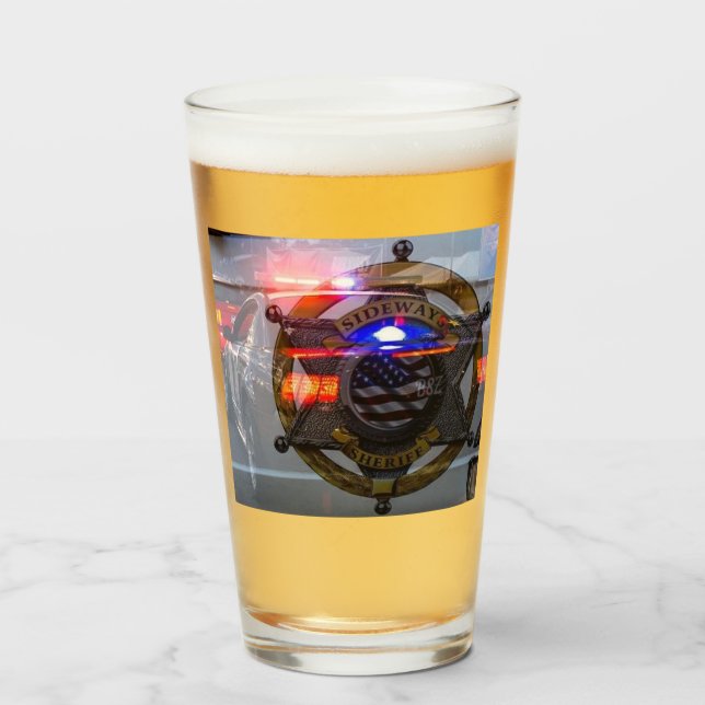 Pint Copo de vidro (Frente (Preenchido))