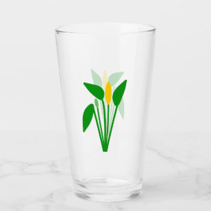 Pint Copo de Vidro Araceae