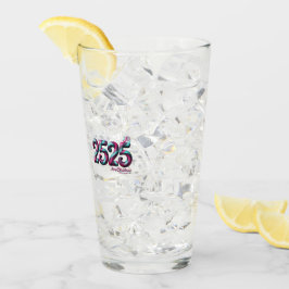 Pint Copo de vidro de Natal 2525