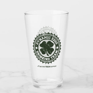 Pint Copo de vidro do grupo do Bebendo de borda dinâmic