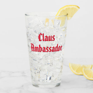 Pint Copo de Vidro - Embaixador Claus