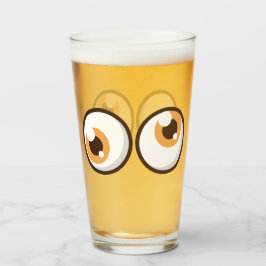 Pint Copo de Vidro Engraçado