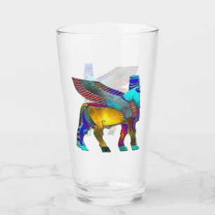 Pint Copo de Vidro Lamassu Colorido