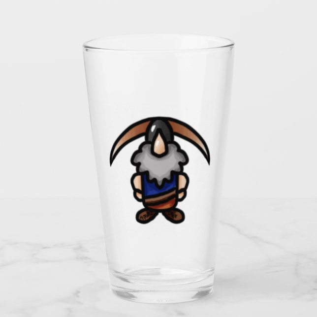 Pint Copo de Vidro Mighty Tomte (Frente)