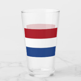 Pint Copo de vidro Patriótico com bandeira dos Países B
