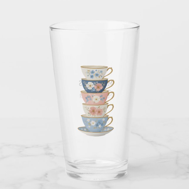 Pint Copo Tumbler para Chá de Noiva (Frente)