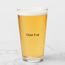 Crie Seu Próprio Copo de Vidro de 16oz